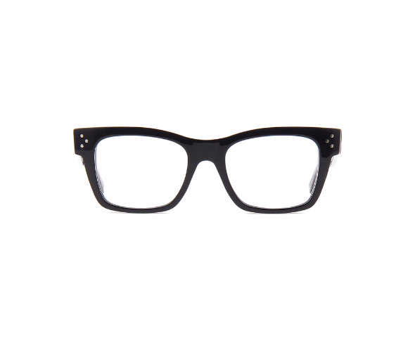 Lunettes de vue de la marque Celine, monture optique mixte, modèle unisexe qui convient pour les hommes, et les femmes, avec un design carrée fabriquée en acetate disponible dans les boutiques Atelier Lou Paris 