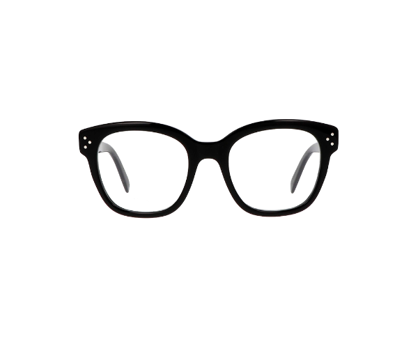 Lunettes de vue de la marque Celine, monture optique mixte, modèle unisexe qui convient pour les hommes, et les femmes, avec un design carrée fabriquée en acetate disponible dans les boutiques Atelier Lou Paris 