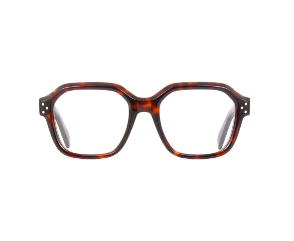 Lunettes de vue CL50096I de la marque Celine, monture optique pour femmes, avec un design rectangulaire fabriquée en acétate écaille disponible dans les boutiques Atelier Lou Paris 