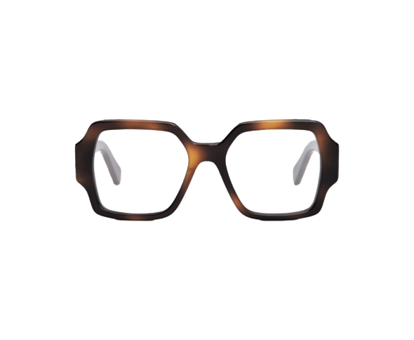 Lunettes de vue de la marque Celine, monture optique mixte, modèle unisexe qui convient pour les hommes, et les femmes, avec un design oversized fabriquée en acetate disponible dans les boutiques Atelier Lou Paris 