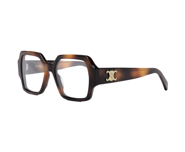 Lunettes de vue de la marque Celine, monture optique mixte, modèle unisexe qui convient pour les hommes, et les femmes, avec un design oversized fabriquée en acetate disponible dans les boutiques Atelier Lou Paris 