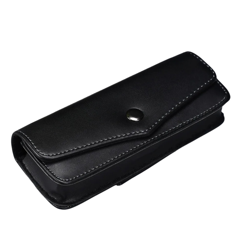Etui a lunette rigide pour ceinture