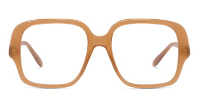 LOEWE LW50093I - Jaune/Marron - Lunettes de vue