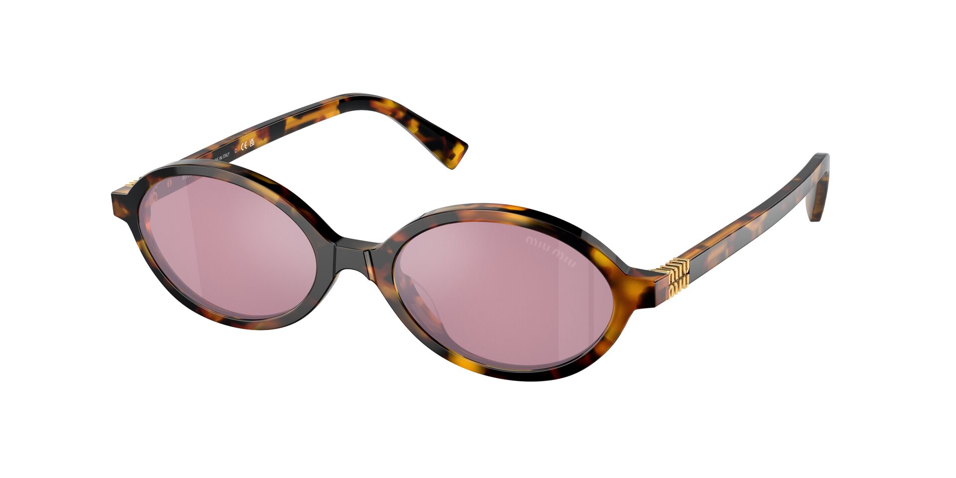 MIU MIU 0MU 04ZS - Rose - Lunettes de soleil