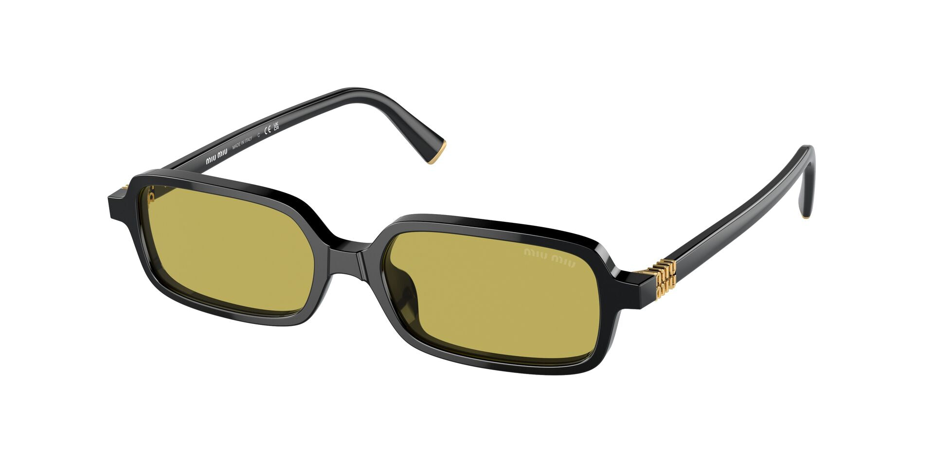 MIU MIU 0MU 11ZS - Noir/Vert - Lunettes de soleil