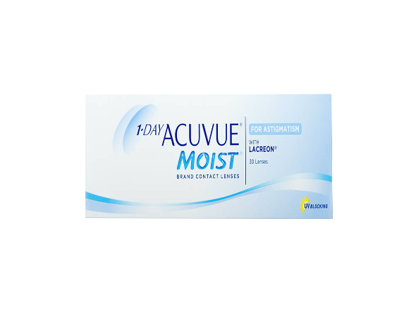 1-DAY ACUVUE® MOIST® FOR ASTIGMATISM (30)