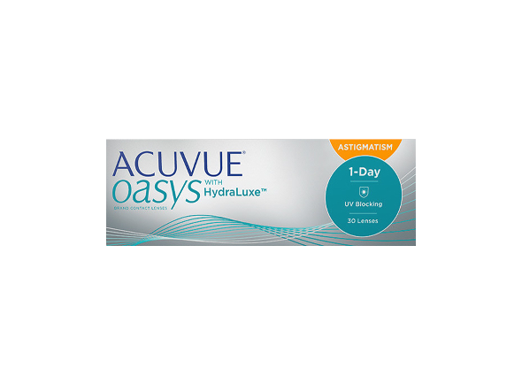 ACUVUE OASYS® 1-DAY WITH HYDRALUXE FOR ASTIGMATISM (30)