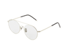 Lunettes de vue CRAIG 02 de la marque ADSR, monture optique mixte, modèle unisexe qui convient pour les hommes, et les femmes, avec un design rond fabriquée en titane disponible dans les boutiques Atelier Lou Paris 