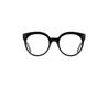 Lunettes de vue CL50093I de la marque Celine, monture optique pour femmes, avec un design papillonnant fabriquée en acétate noir disponible dans les boutiques Atelier Lou Paris 