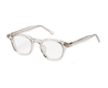 Lunettes de vue de la marque frame montana, monture optique mixte, modèle unisexe transparent qui convient pour les hommes, et les femmes, avec un design rond fabriquée en acetate disponible dans les boutiques Atelier Lou Paris 