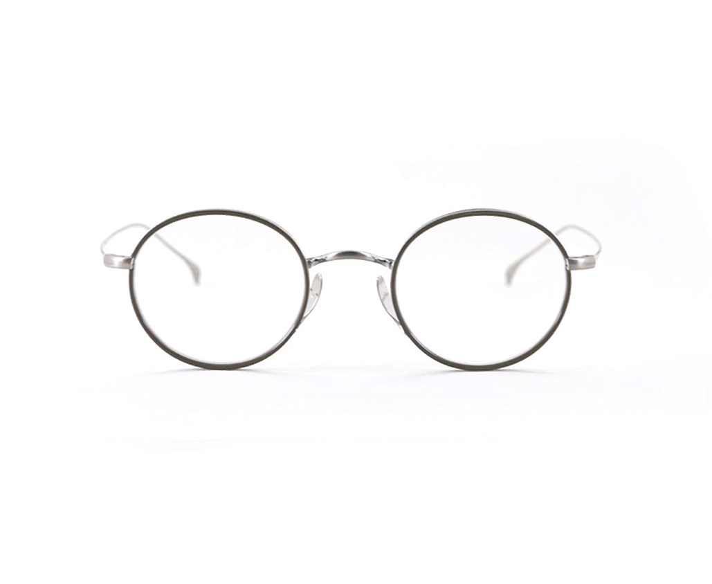 Lunettes de vue de la marque kamemannen monture optique mixte, modèle unisexe as qui convient pour les hommes, et les femmes, avec un design rond fabriquée en titane disponible dans les boutiques Atelier Lou Paris