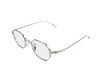 Lunettes de vue de la marque kamemannen monture optique mixte, modèle unisexe qui convient pour les hommes, et les femmes, avec un design carrée arrondie fabriquée en titane disponible dans les boutiques Atelier Lou Paris 